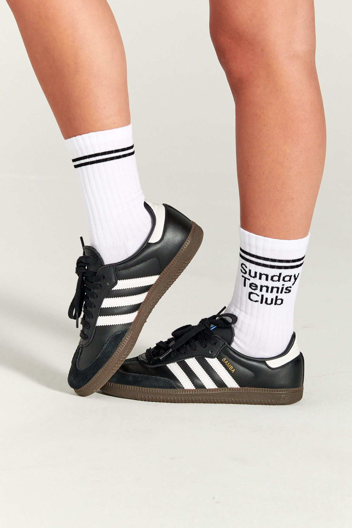 2x Sunday Tennis Club Socks - White