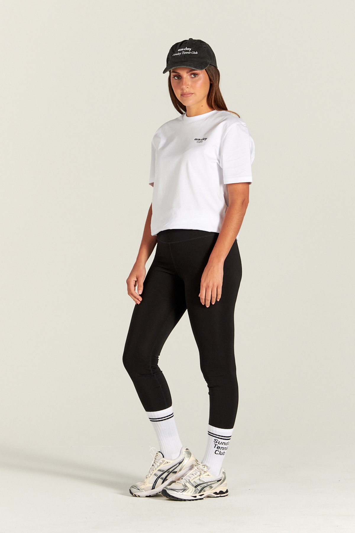 2x Sunday Tennis Club Socks - White