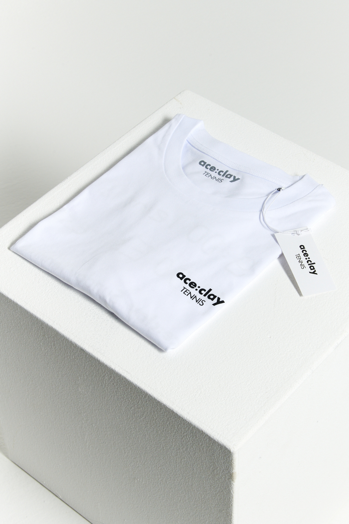 9:00 Tennis 11:00 Espresso - Weiß T-Shirt