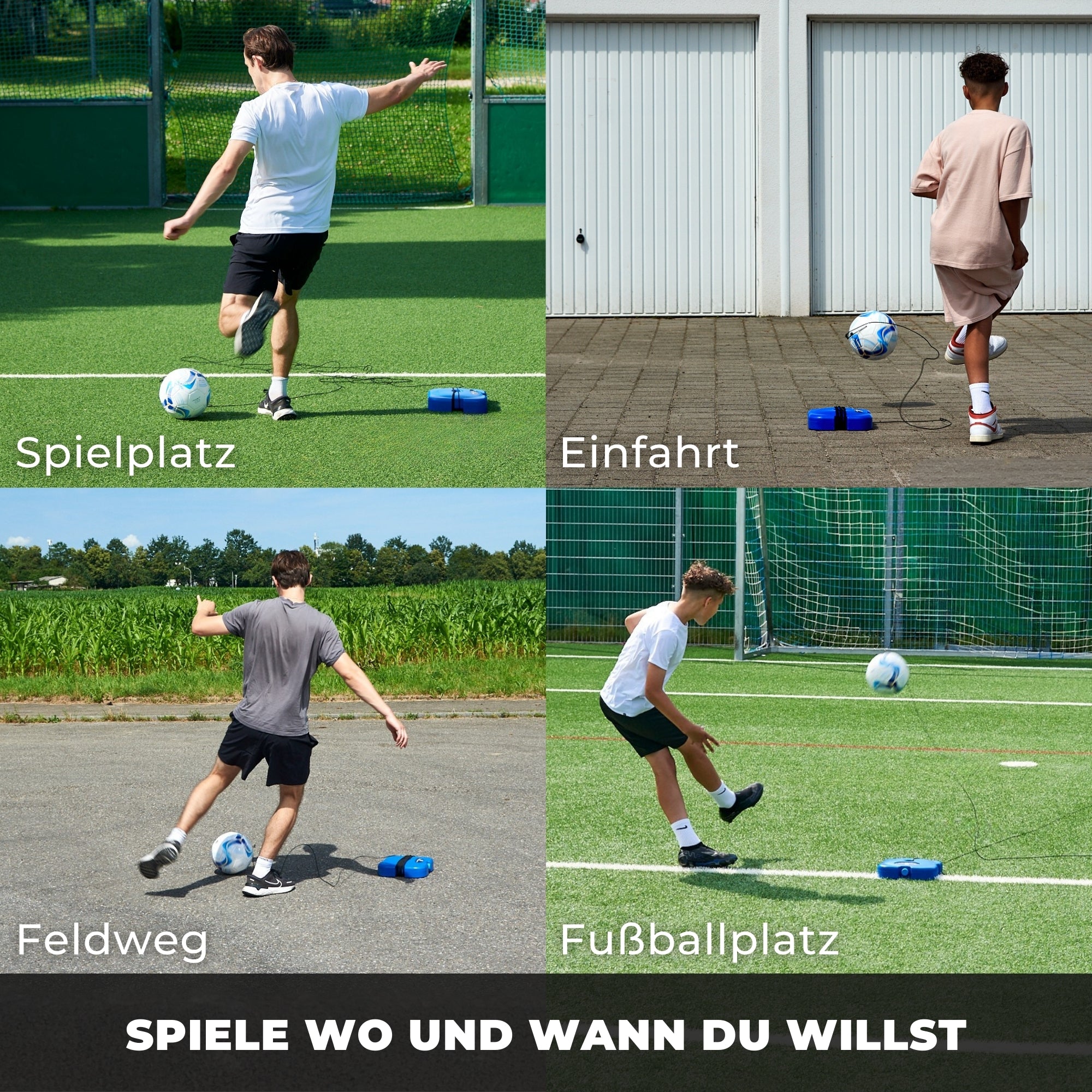 MOVEMATE® Fußball-Training Set inkl. Fußball mit Schnur