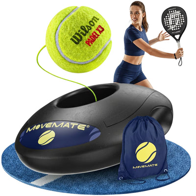 MOVEMATE Padel-Trainer Set mit Wilson® Padelball mit Tragetasche