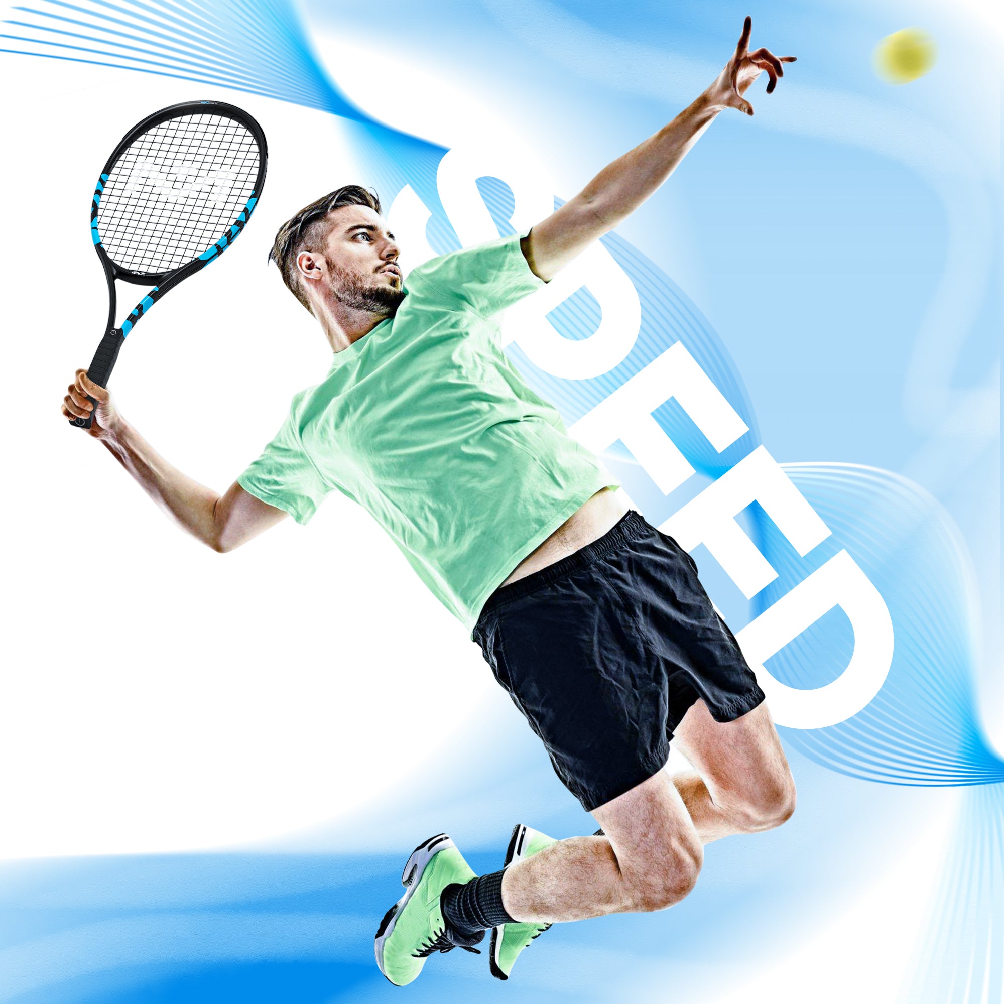 MOVEMATE® Tennisschläger Arrow One | Allrounder für Anfänger